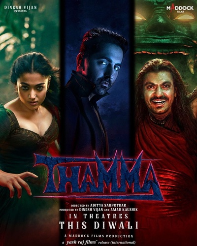 Thamma 2025 Hindi HDTC 480p 400MB 720p 800MB
