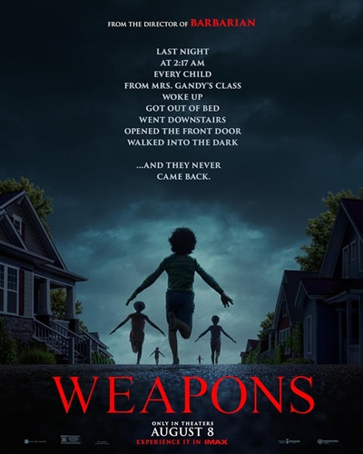 Weapons 2025 English ORG HDRip 480p 500MB 720p 1.3GB ESubs